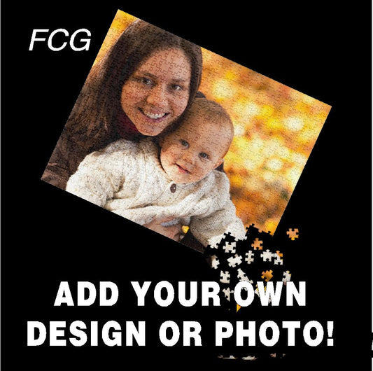 "Piece Together Memories: Create Your Own Customizable Jigsaw Puzzle at FastCustomGear.com for Personalized Fun and Entertainment."
